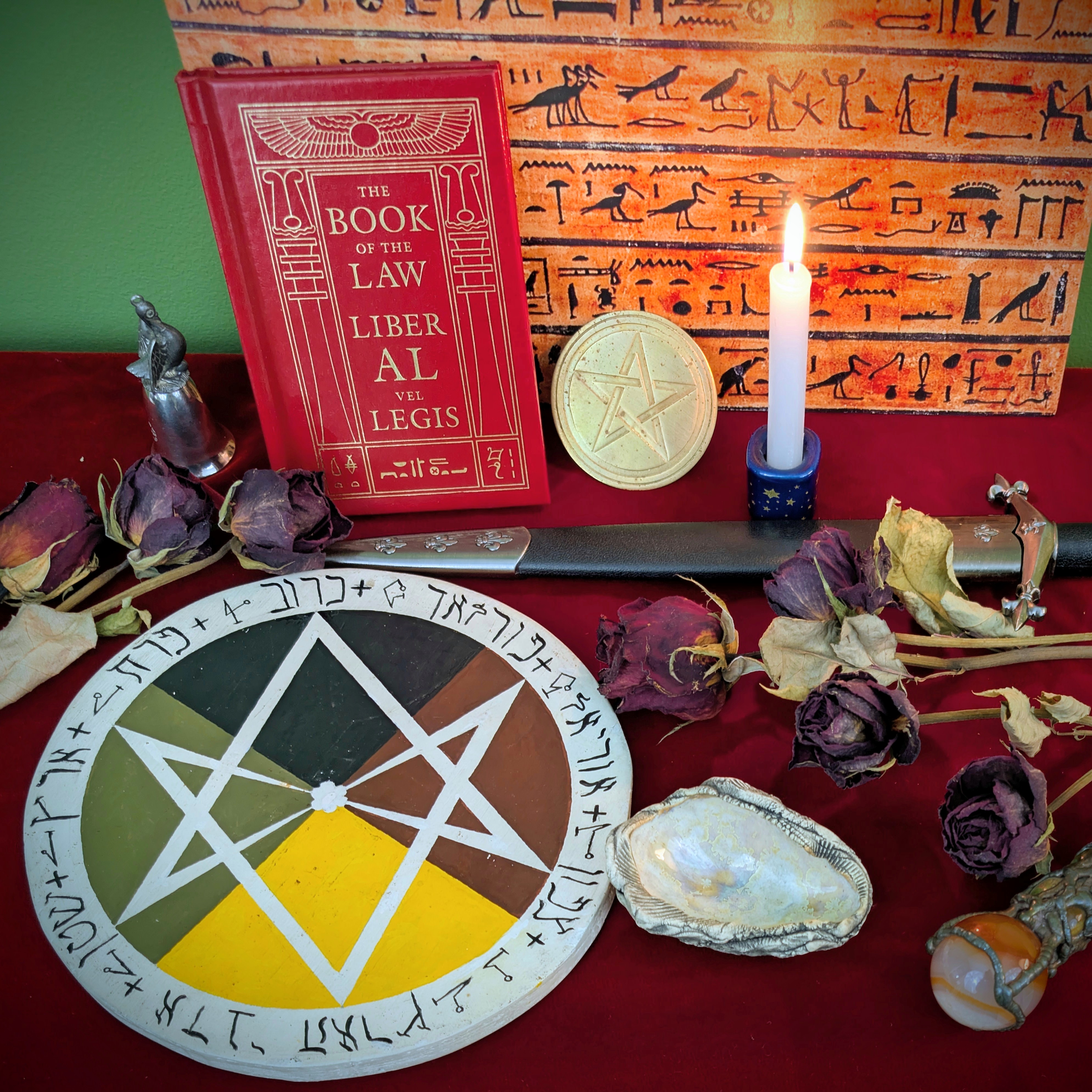 Thelemic Altar from Author Maevius Lynn